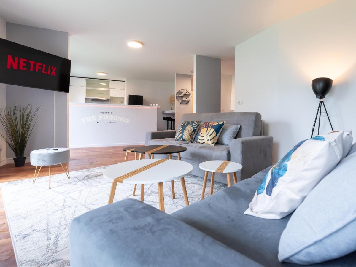Apartment Le Phenix - Hypercentre 16 Personnes Garage Gratuit Wifi Jardin Barbecue Proche Parc Tete D'or Villeurbanne